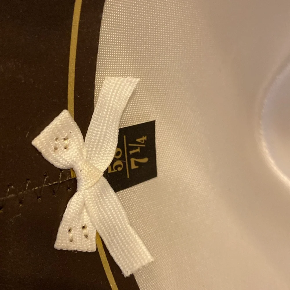Vintage Stetson D4 Ranch Tan 4” Brim Cowboy Hat Size 7 1/4 MADE in USA PRICE… - Picture 14 of 16